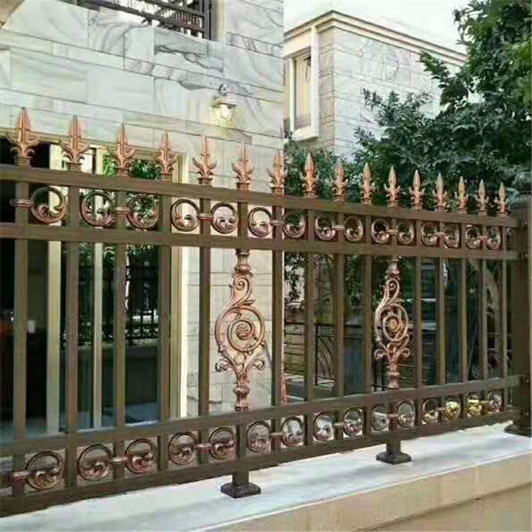 铝艺护栏 东昇自建房阳台护栏 组装式阳台护栏