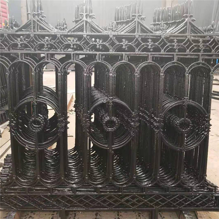 铸铁护栏 东昇庭院铸铁栏杆 小区外墙栏杆