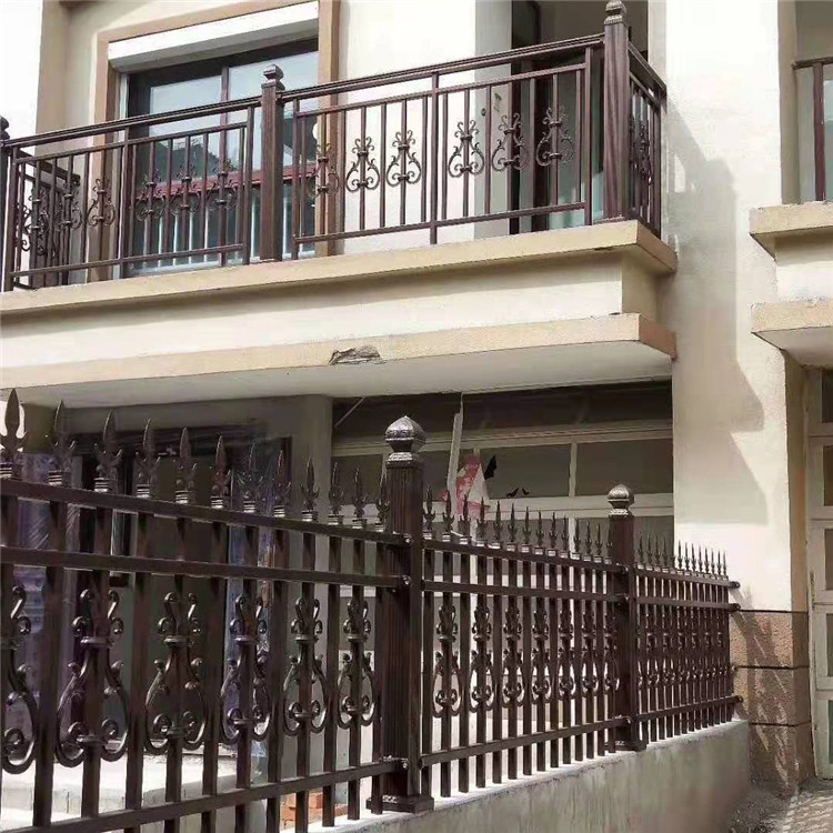 铝艺护栏 东昇铝艺庭院护栏 铝艺楼梯护栏