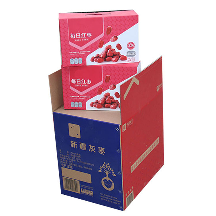 物流快递纸箱 各类食品水果包装盒 万和包装纸箱 长期供应
