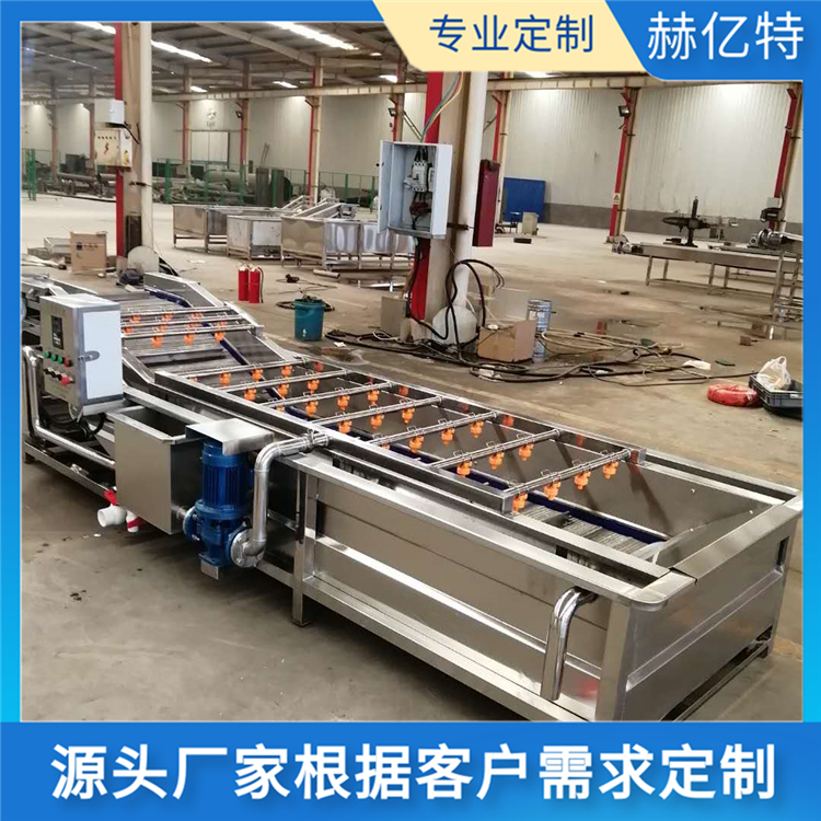 蓝莓清洗机 柿子气泡清洗机设备 大枣气泡清洗设备 赫亿特机械
