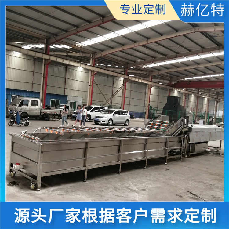 多功能气泡清洗机 石榴果清洗机 桑葚清洗设备 赫亿特机械