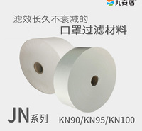 厂家直供e-PTFE纳米口罩滤片KN95过滤材料过血液穿透非熔喷布滤材