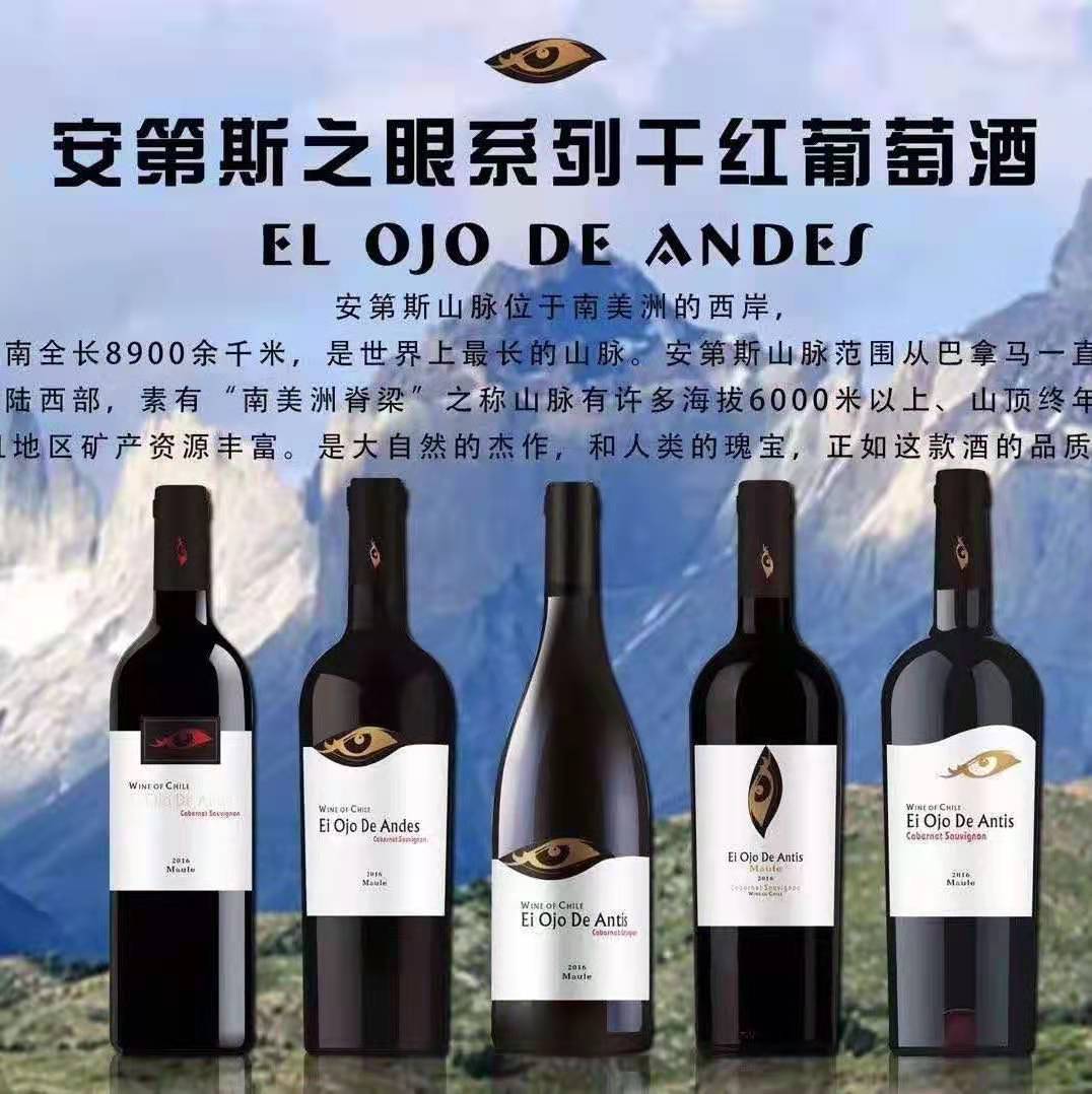 智利安第斯之眼报价 进口葡萄酒招商 代理