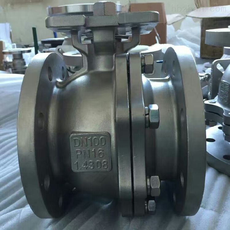 1.4308材质法兰球阀Q41F-40P 法兰球阀 v型球阀 球阀型号