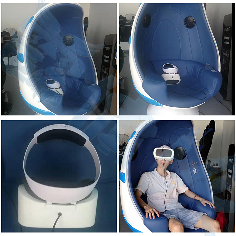 VR爆款体验设备VR双人蛋椅 网红游艺双人VR蛋椅