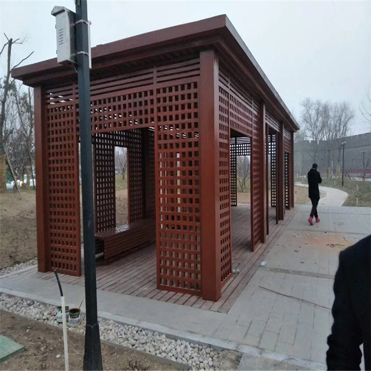 防腐木长廊厂家 批发防腐木长廊 经久耐用 值得信赖