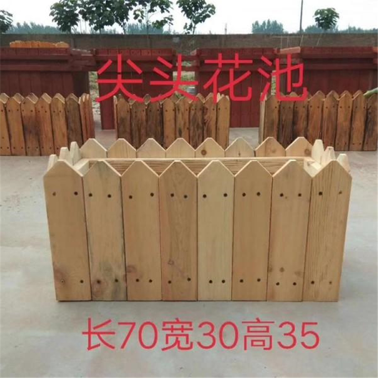 防腐木花箱厂家 河南防腐木花箱 经久耐用 值得信赖
