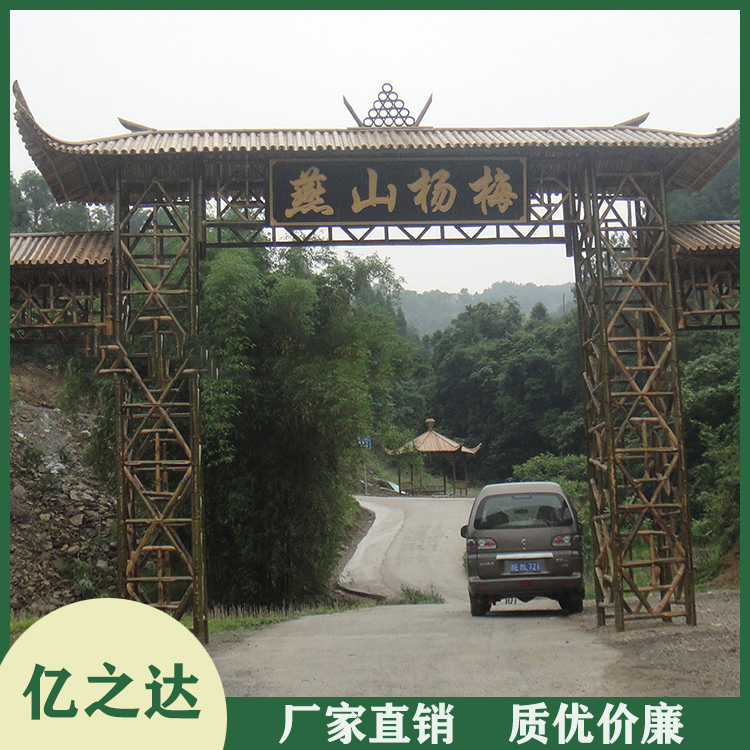 郑州防腐木门楼 防腐木门头价格 厂家直销 货源充足