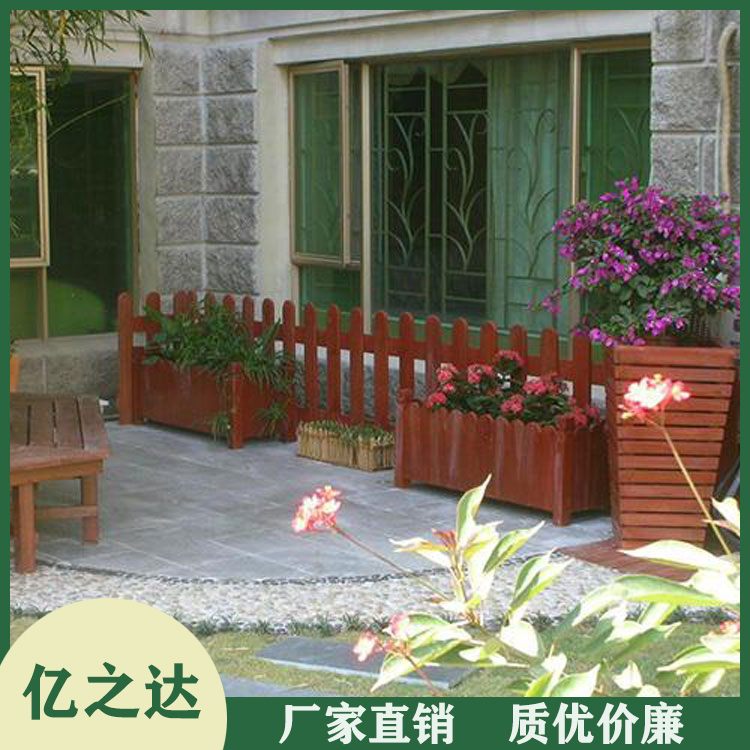 道路防腐木花箱 防腐木花箱 欢迎订购