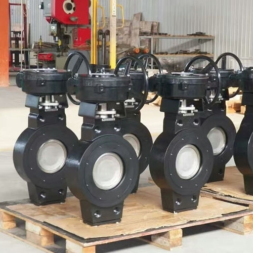 双偏心对夹蝶阀D372F-150LB 对夹式蝶阀 气动对夹式蝶阀 三偏心蝶阀
