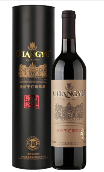 张裕特选级红酒报价 整箱批发 圆筒装