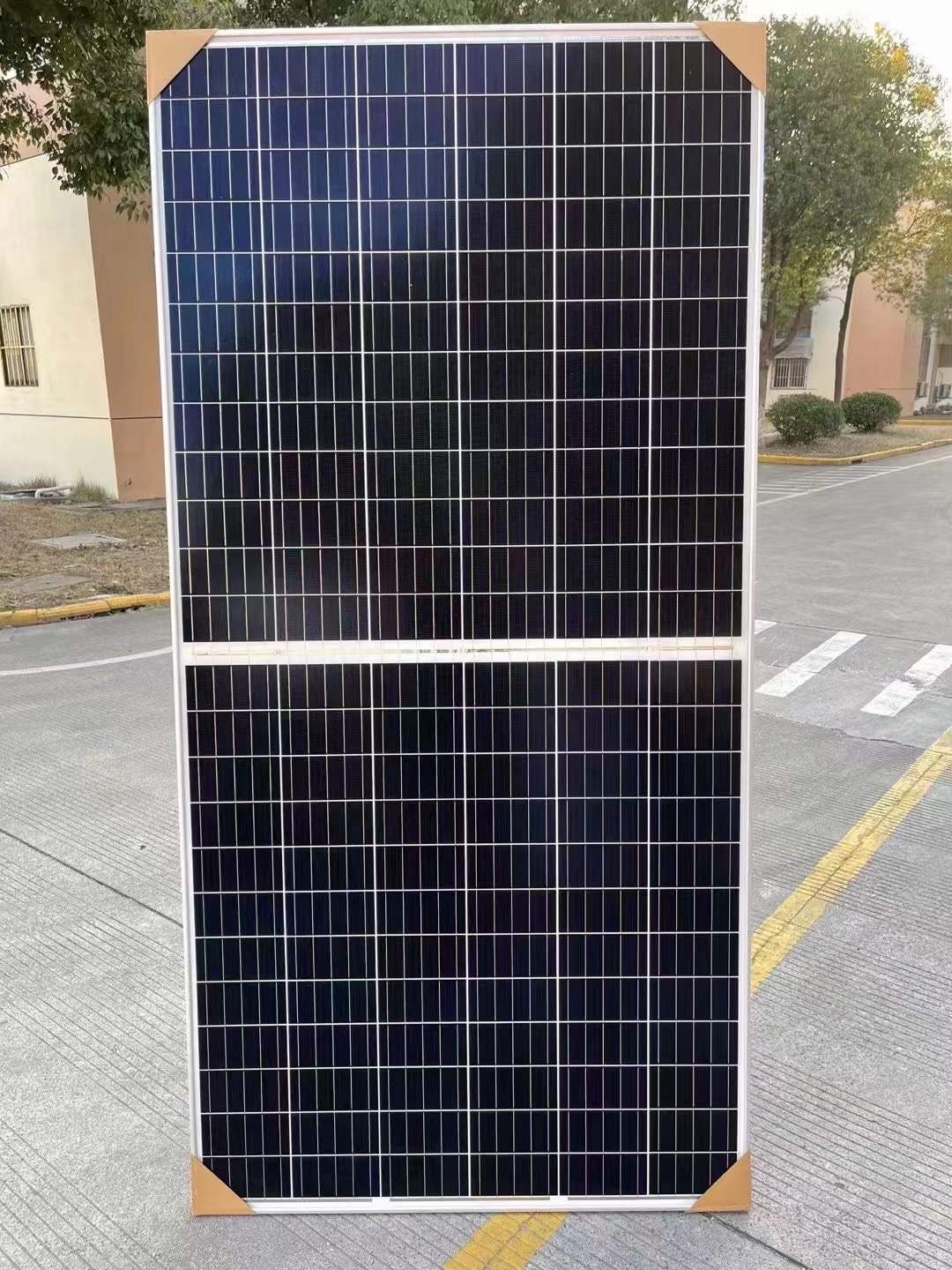 中盛400W410W双玻双面光伏发电板 中盛光伏组件批发