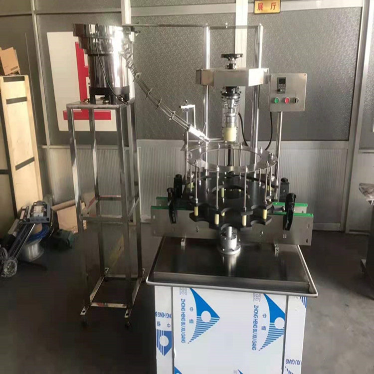 中鲁旋盖机  白酒旋盖机 自动旋盖机搓盖机 全自动灌装封口机