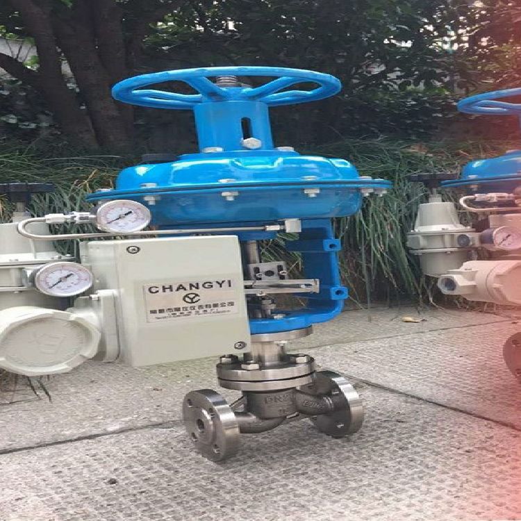 镍材质气动调节阀 气动薄膜调节阀 气动薄膜单座调节阀 气动调节阀原理