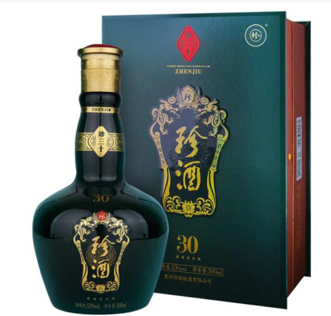 珍酒53度售价 酱香型白酒专卖 珍三十价钱