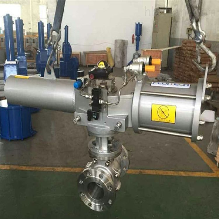 气化器E01A进液氨切断球阀Q641F-40P-DN250 气动高压球阀