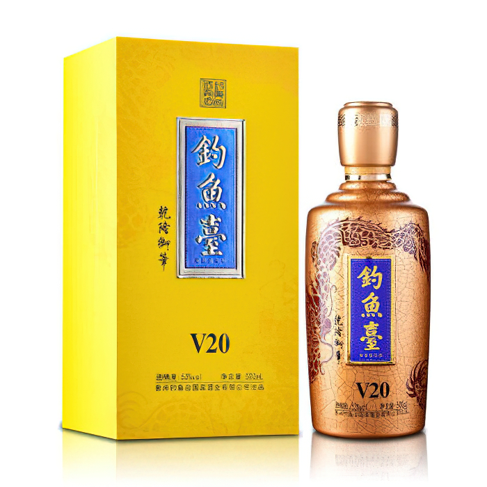  钓鱼台V20 500ml 高度白酒 