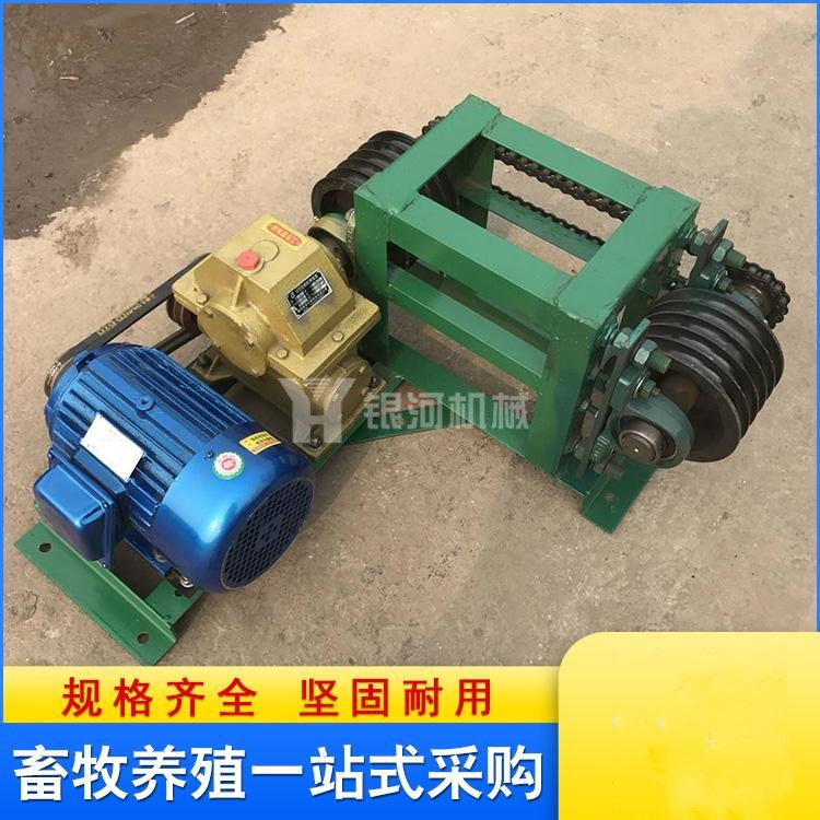 不锈钢刮粪机 猪场自动清粪机 厂家质量保证