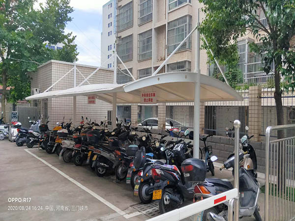 河南三门峡膜结构车棚生产厂家
