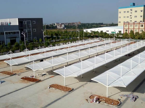 江西鹰潭膜结构车棚生产厂家