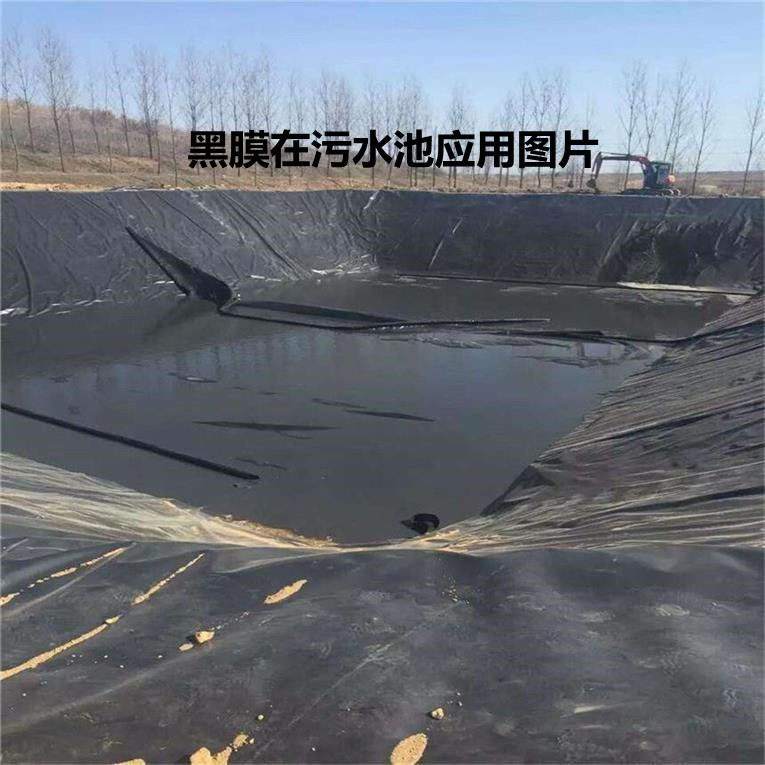 三层共挤吹塑成型黑膜沼气池1.5mm专用膜