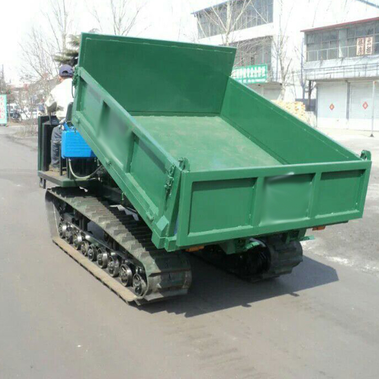  小型液压自卸履带运输车电启动履带运输车 升降式运输车