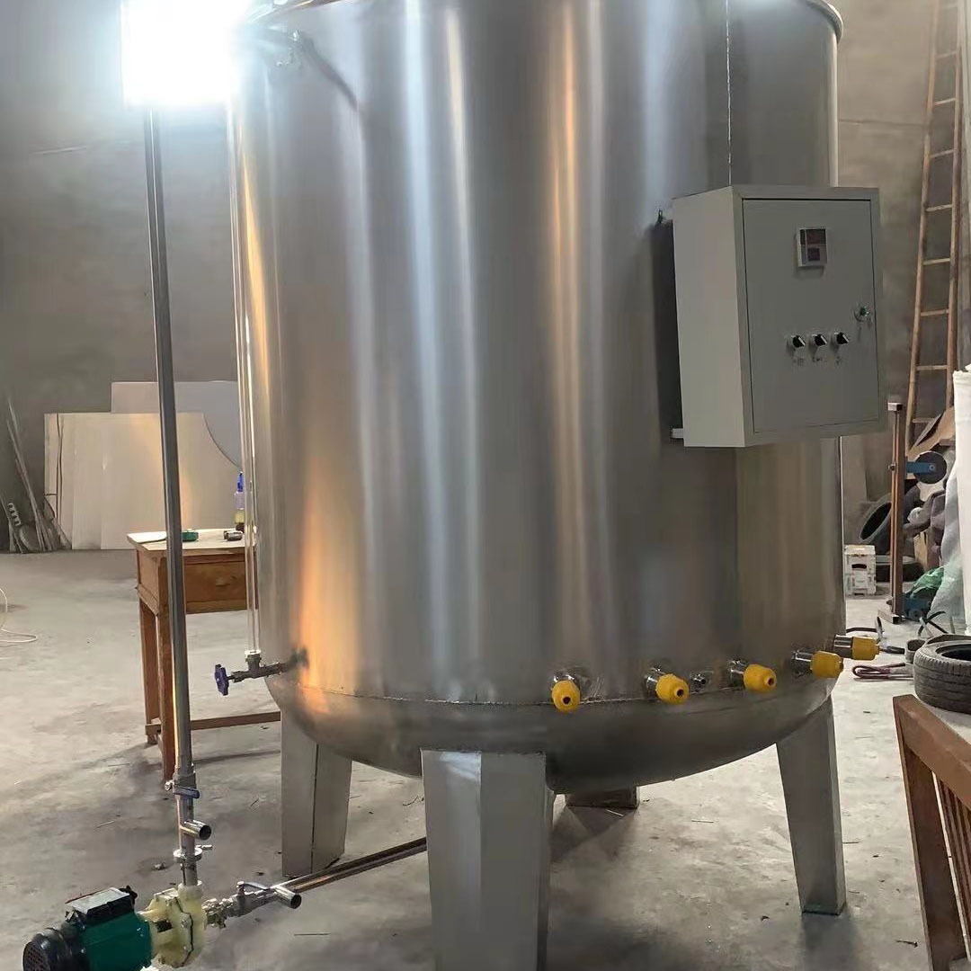 不锈钢搅拌罐 化工不锈钢反应釜 万鑫厂家定制 材质自选 设置自配冷热装置