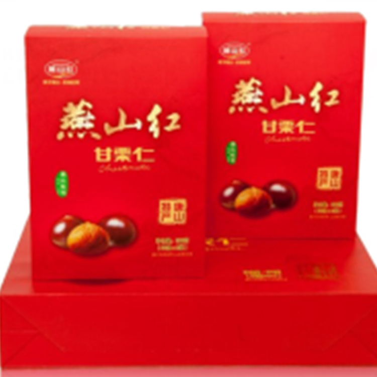 河北特产 遵化燕山红板栗 板栗包装食品