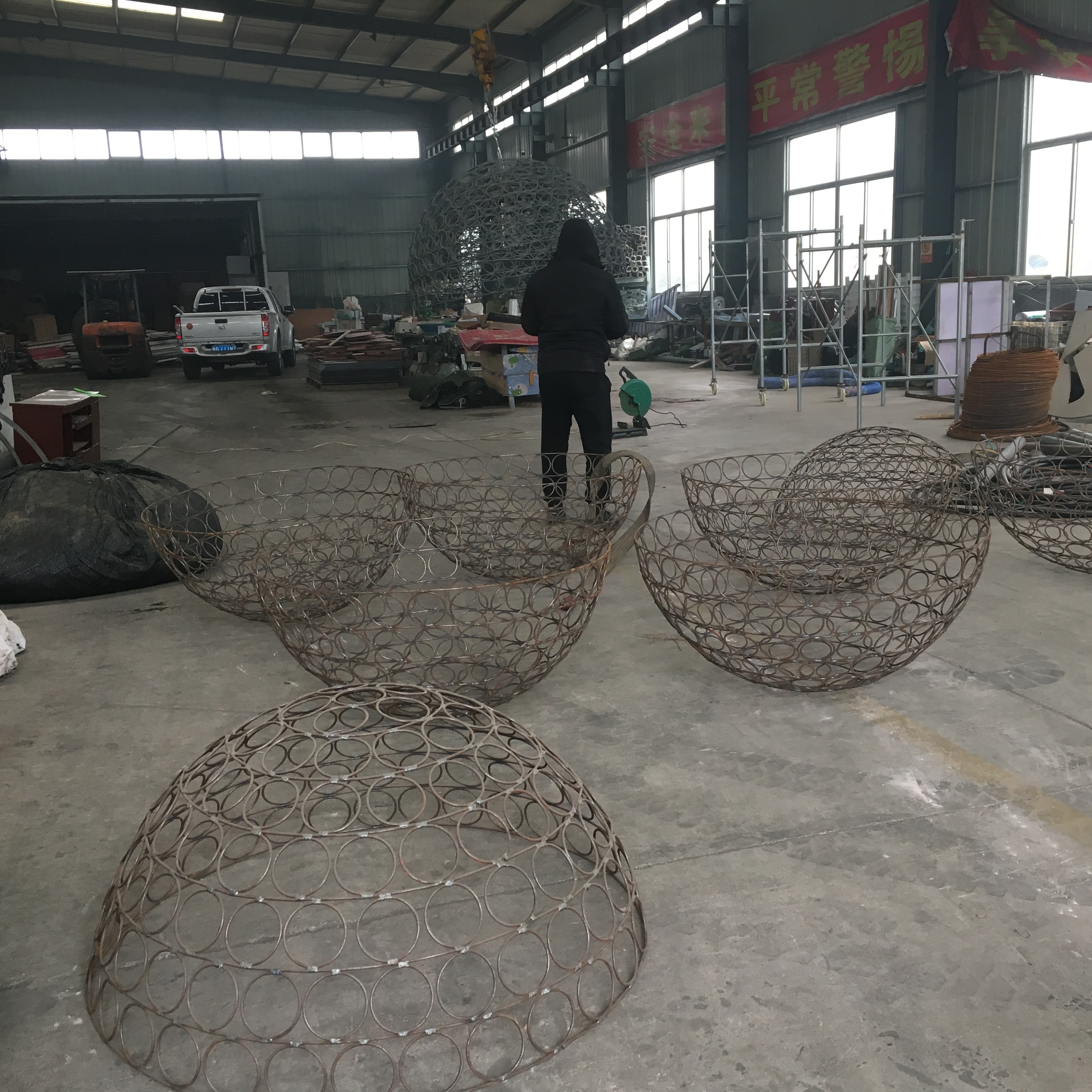 铁艺花球年底清仓啦 量大价格美丽 工厂直发