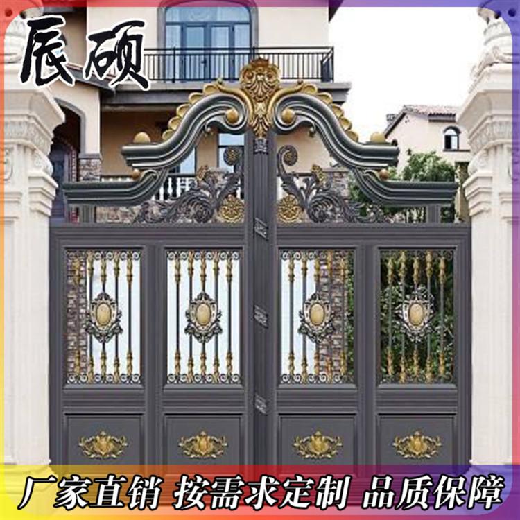 辰硕金属 别墅庭院门 可定制 铝艺大门 欢迎选购 厂家定制生产产品