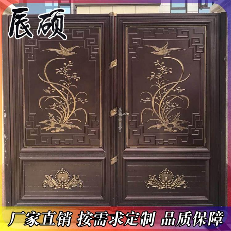 直销铝艺双开大门 别墅庭院大门 沈阳铝艺大门质量放心
