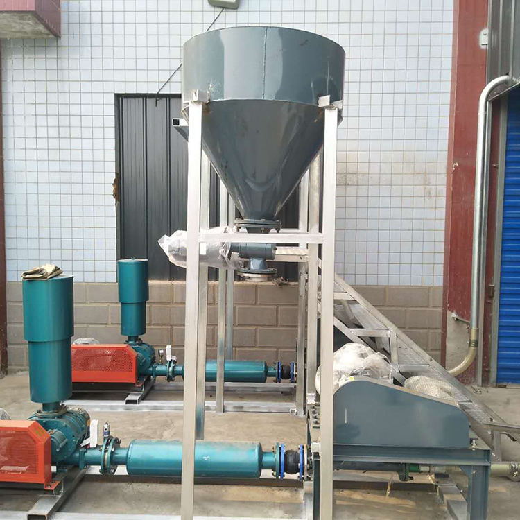 气力输送设备 水泥气力输送系统 粉体物料输送泵