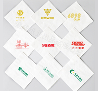 纸巾定制餐巾纸定做可印logo广告纸巾餐厅饭店商用方形印花餐巾纸订做