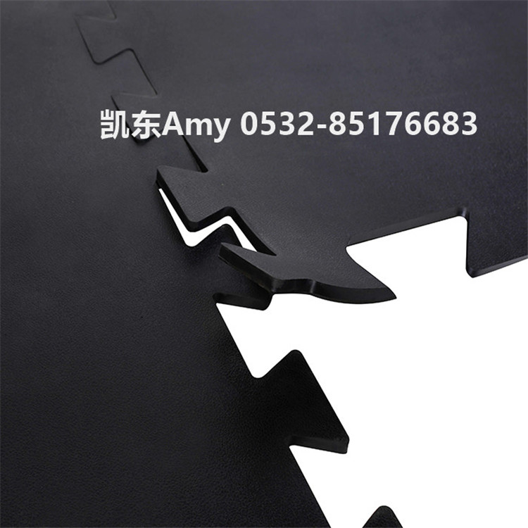 健身中心铺地垫  凯东供应健身房地砖 可拼接健身房地板  耐用减噪健身房地垫