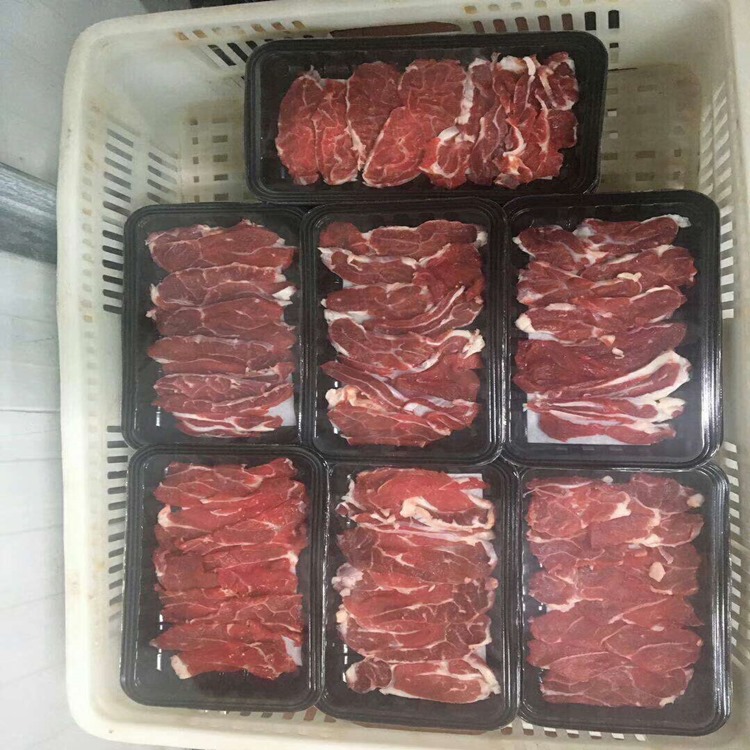 牛肉锁鲜封盒装 鲜牛肉保鲜机 锁鲜封盒包装机 气调锁鲜混合气体包装