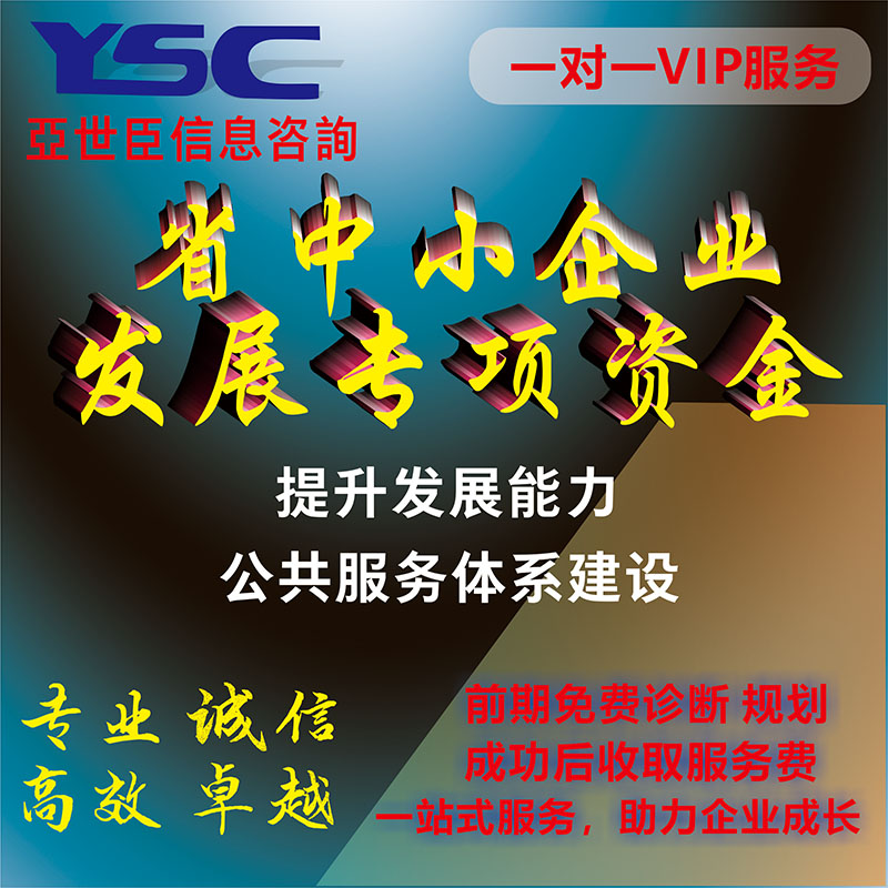 重点中小企业专项资金