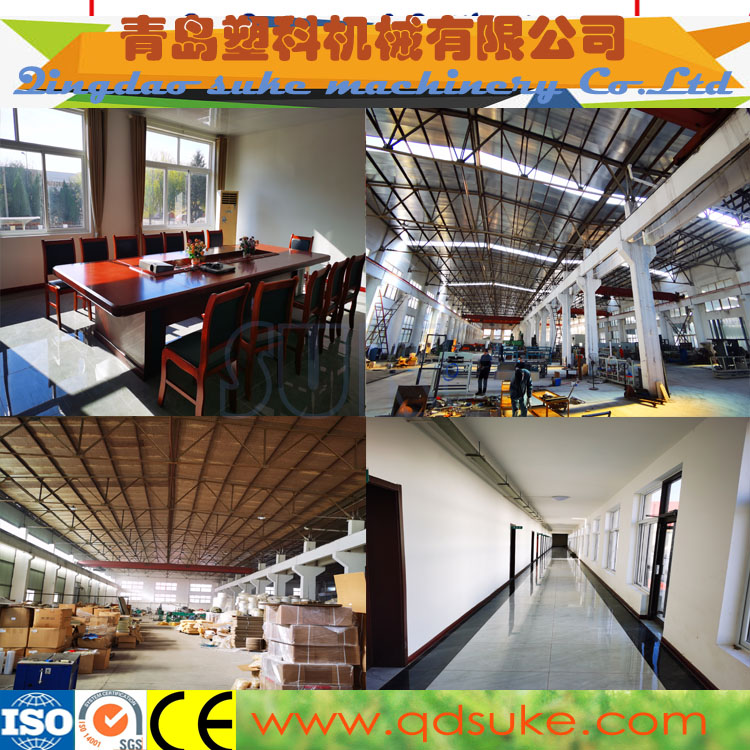 青岛钙塑板设备 塑料中空格子板生产线 中空格子板设备 青岛万通板挤出机