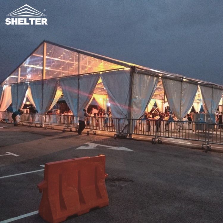 大型户外婚庆展览篷房  装配式建筑多用途帐篷 3-50米跨度可定制 
