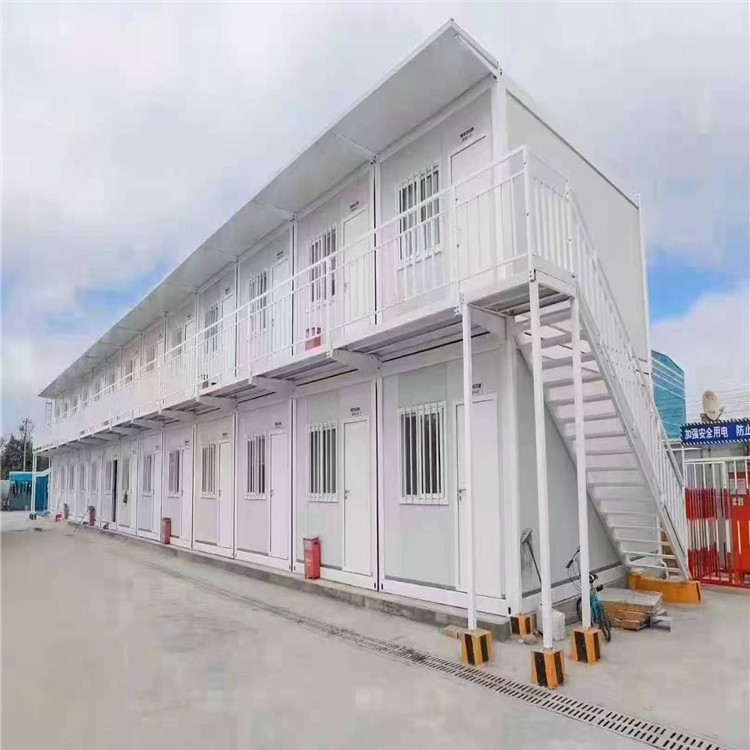 打包箱房 住人打包箱房  隔音效果好、清洁卫生 可自由拆卸安装组合