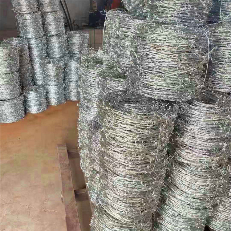  飞腾丝网 正反拧PVC刺绳 高锌刺绳 规格齐全
