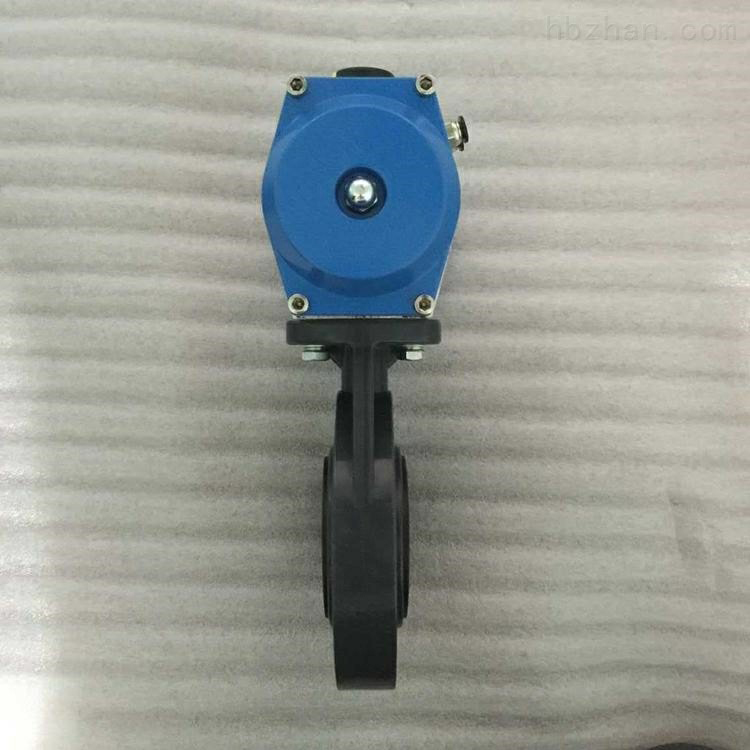 UD671X气动UPVC蝶阀 气动调节蝶阀 气动衬氟蝶阀 气动三偏心蝶阀