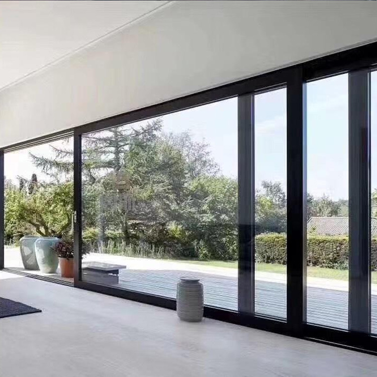 断桥铝合金平开门 中式带格条仿古门 硬度强铝合金门窗 批发定制