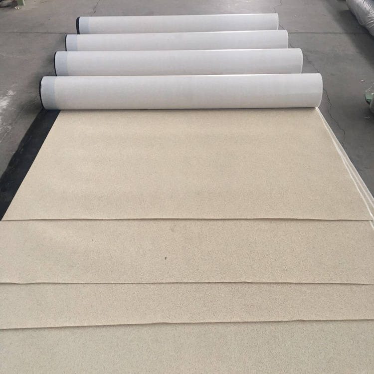 片状墙面地下室防水材料  白砂非沥青基反应型高分子自粘防水卷材  价格实惠