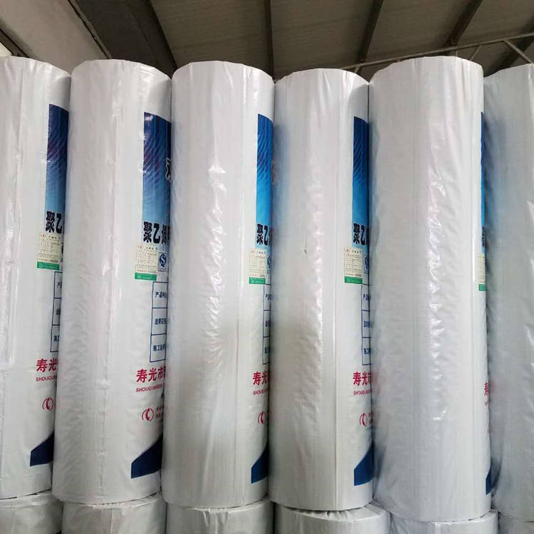 大量供应高分子复合聚乙烯防水卷材  双面双色丙涤纶防水卷材  可定制规格全