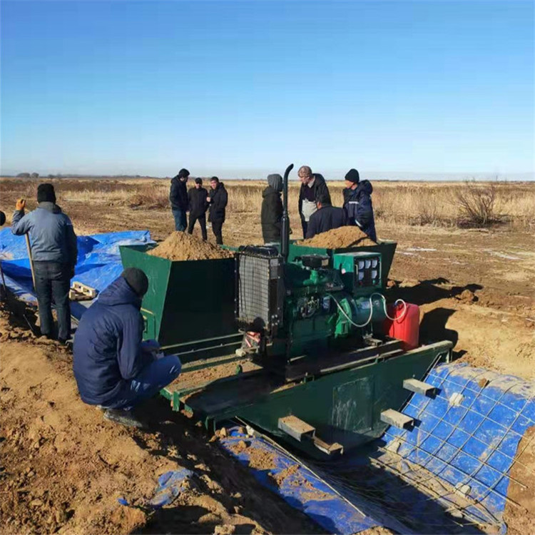 混凝土边沟衬砌机 水渠成型设备 华水 水沟自动成型机 厂家发货