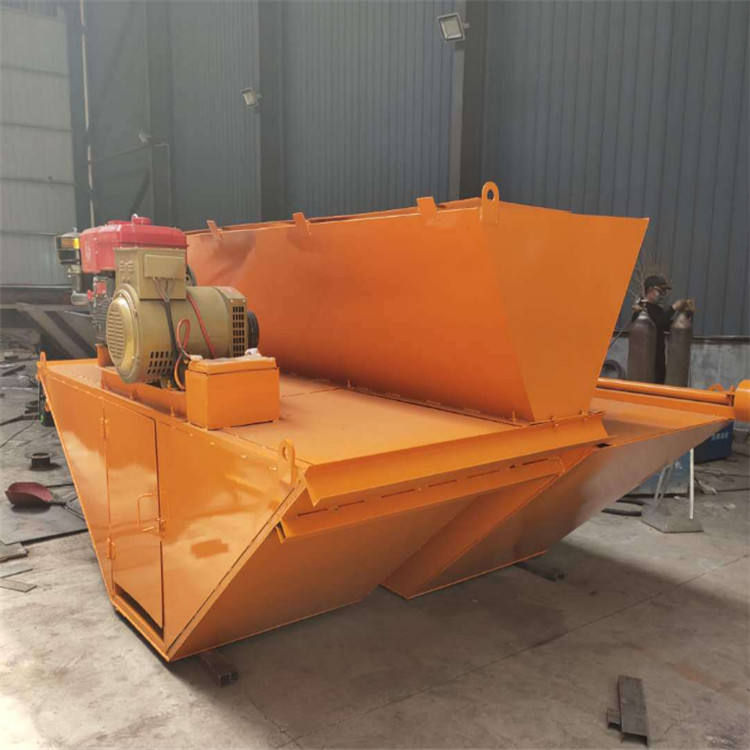 一次性现浇成型机 排水沟水渠成型机 华水 U型水渠成型机可定做