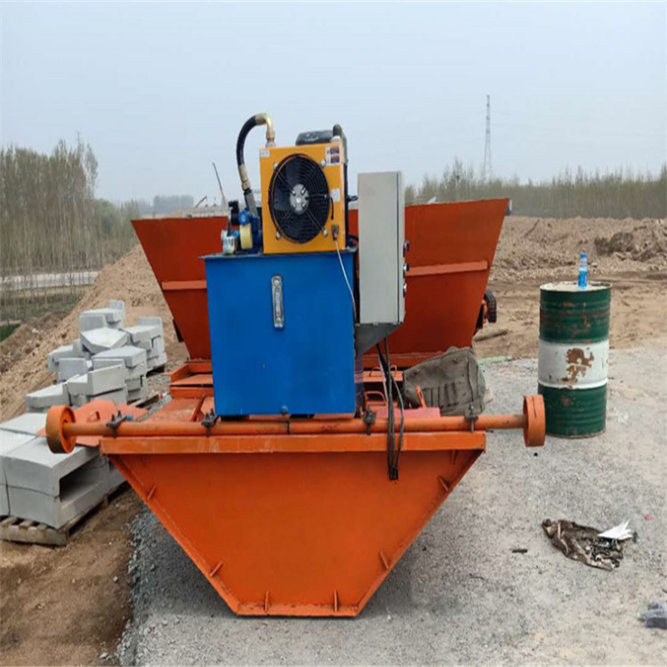沟渠自动成型机 华水 沟渠衬砌机 矩形渠道成型设备厂家直供