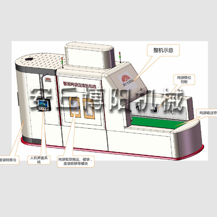 熟石灰智能破包机 吨袋自动拆吨袋机 吨包无尘拆包机方案