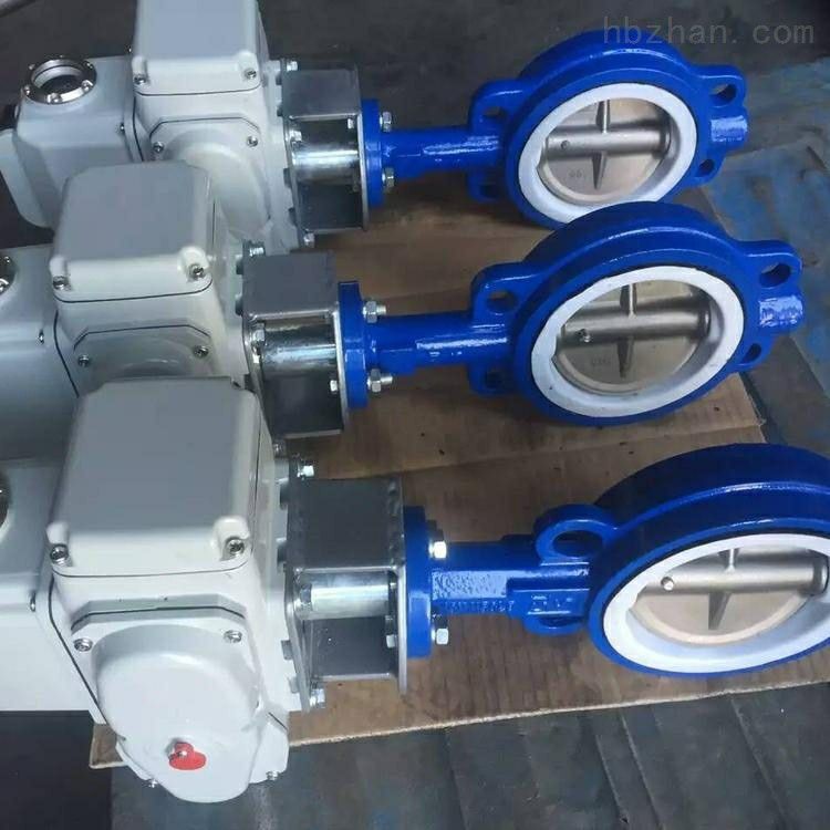 D971F46防爆电动衬氟对夹蝶阀 气动衬氟蝶阀 伸缩蝶阀 电动蝶阀厂家